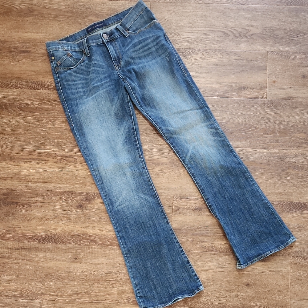 Blue Flared Jeans